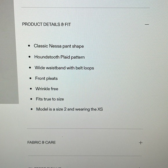 🆕SAINT ART Nessa Houndstooth Plaid Pants - Picture 6 of 16